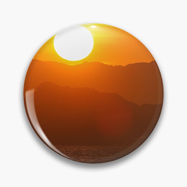 Item preview, Sun setting at sunset behind Tiburon Island in the Kino Sea and Punta Chueca Sonora Mexico designed and sold by photo1979.