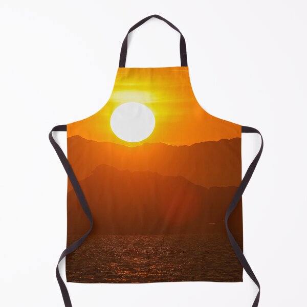 Item preview, Sun setting at sunset behind Tiburon Island in the Kino Sea and Punta Chueca Sonora Mexico designed and sold by photo1979.