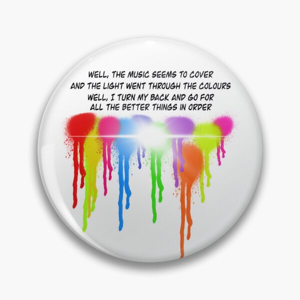 Item preview, Volbeat still counting colour splash lyrics designed and sold by SoulTrekking.