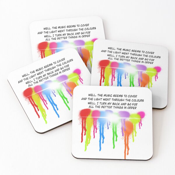 Item preview, Volbeat still counting colour splash lyrics designed and sold by SoulTrekking.