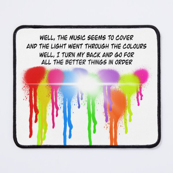 Item preview, Volbeat still counting colour splash lyrics designed and sold by SoulTrekking.