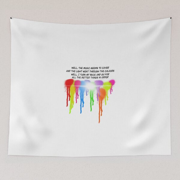 Item preview, Volbeat still counting colour splash lyrics designed and sold by SoulTrekking.