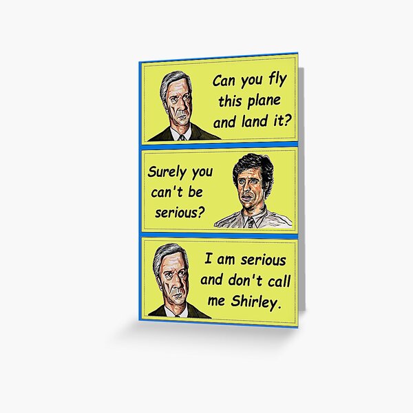 Item preview, Don't Call Me Shirley - Graphic style illustration. designed and sold by smadge.
