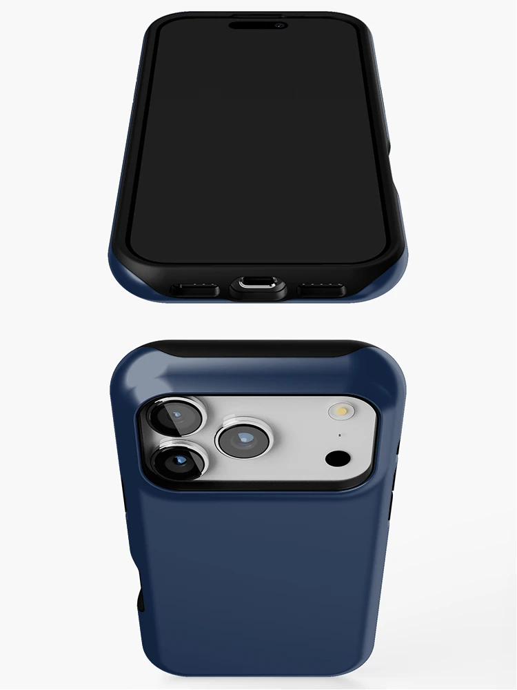 Thumbnail 3 of 4, iPhone Case, Solid Midnight Express designed and sold by rootzero.