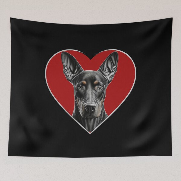 Item preview, Dobermann Pinscher Puppy Love designed and sold by SparkleBrush.