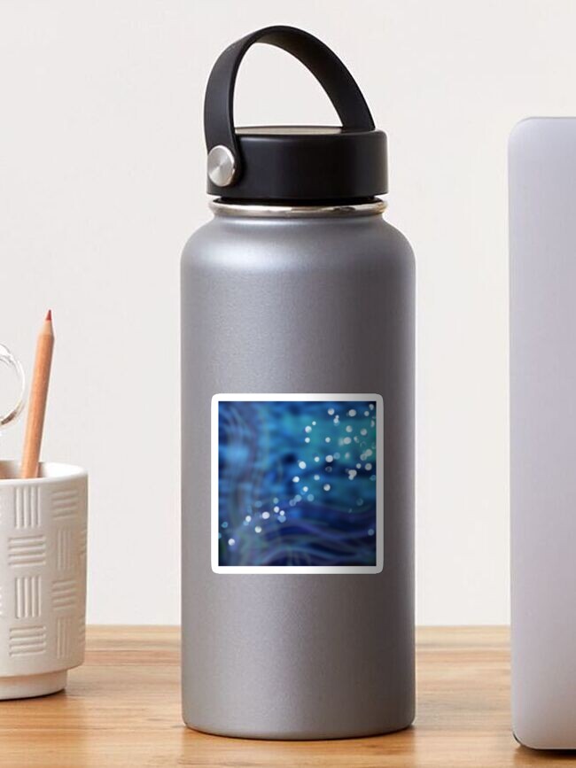 Thumbnail 1 of 3, Sticker, Thoughts + Surface | Transcendence I designed and sold by sparkpress.