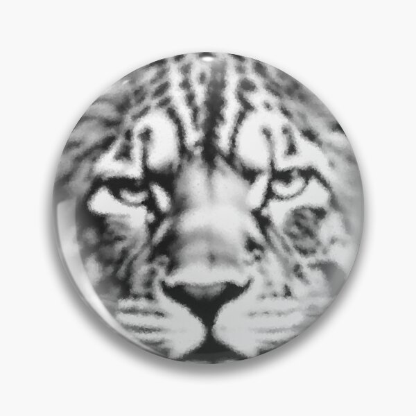 Item preview, black and white lion aug 01 2023 tileartwork designed and sold by tileartwork.