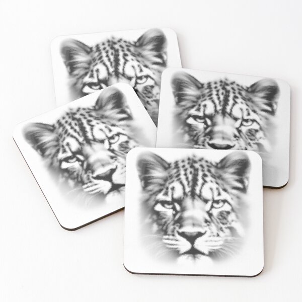 Item preview, black and white lion aug 01 2023 tileartwork designed and sold by tileartwork.