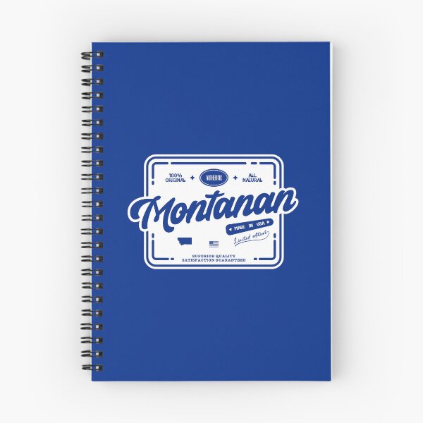 Item preview, Authentic Montanan Fun and Cool Montana Resident Vintage Print designed and sold by semisoberme.