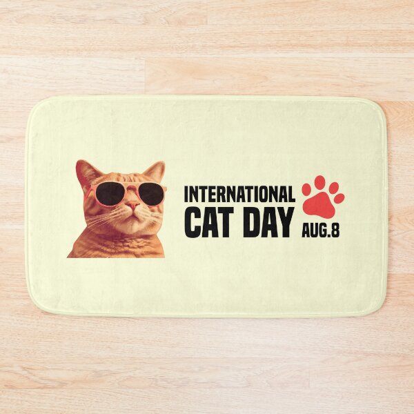 Item preview, 8 Aug. International Cat Day designed and sold by challengecafe.