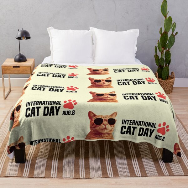 Item preview, 8 Aug. International Cat Day designed and sold by challengecafe.