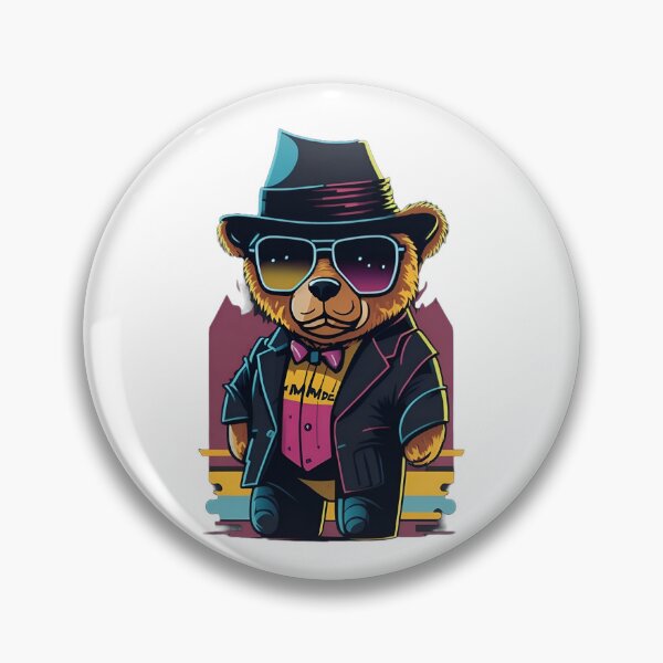 Item preview, Serious Teddy Bear designed and sold by Majkel & Majkel.