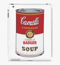 Camell’s Cream of BADGER Soup Pop Art iPad Case/Skin