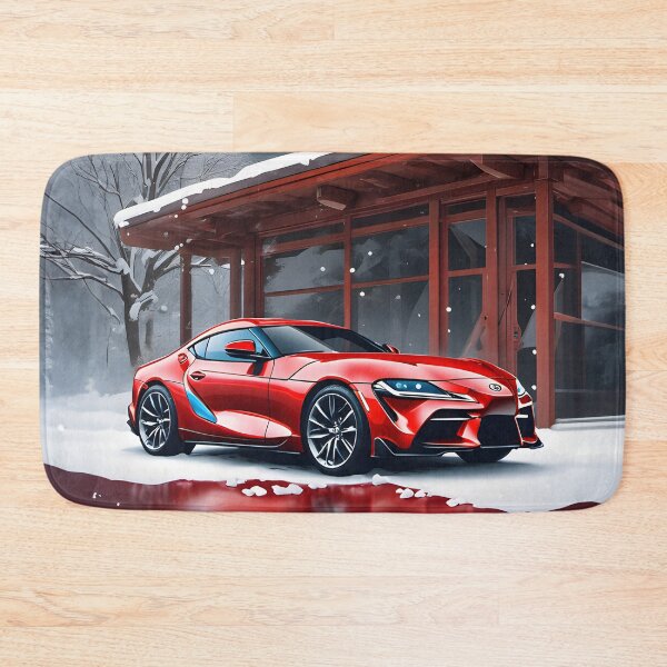 Item preview, Red Sports Car at winter designed and sold by Design-Illusi0n.