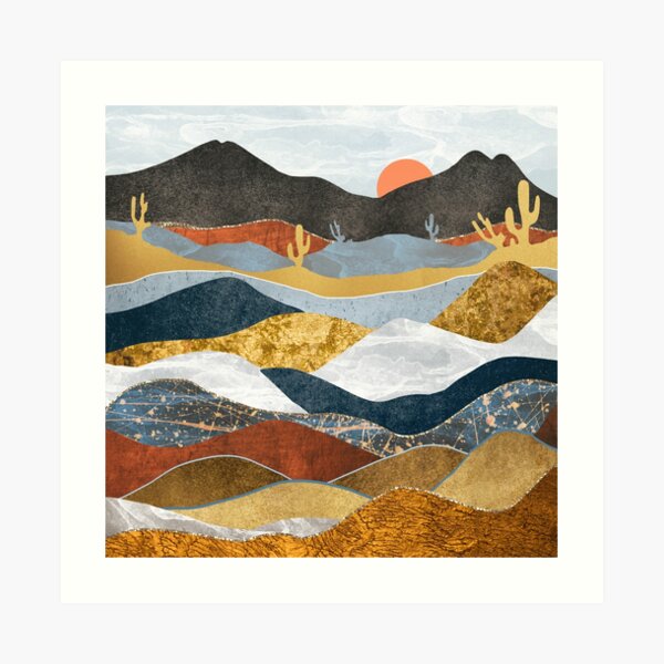 Desert Cold Art Print