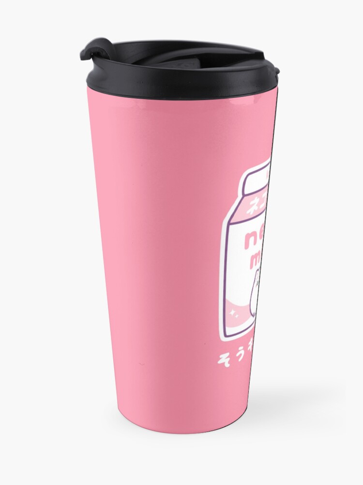 Alternate view of Japanese Cat Milk Travel Mug