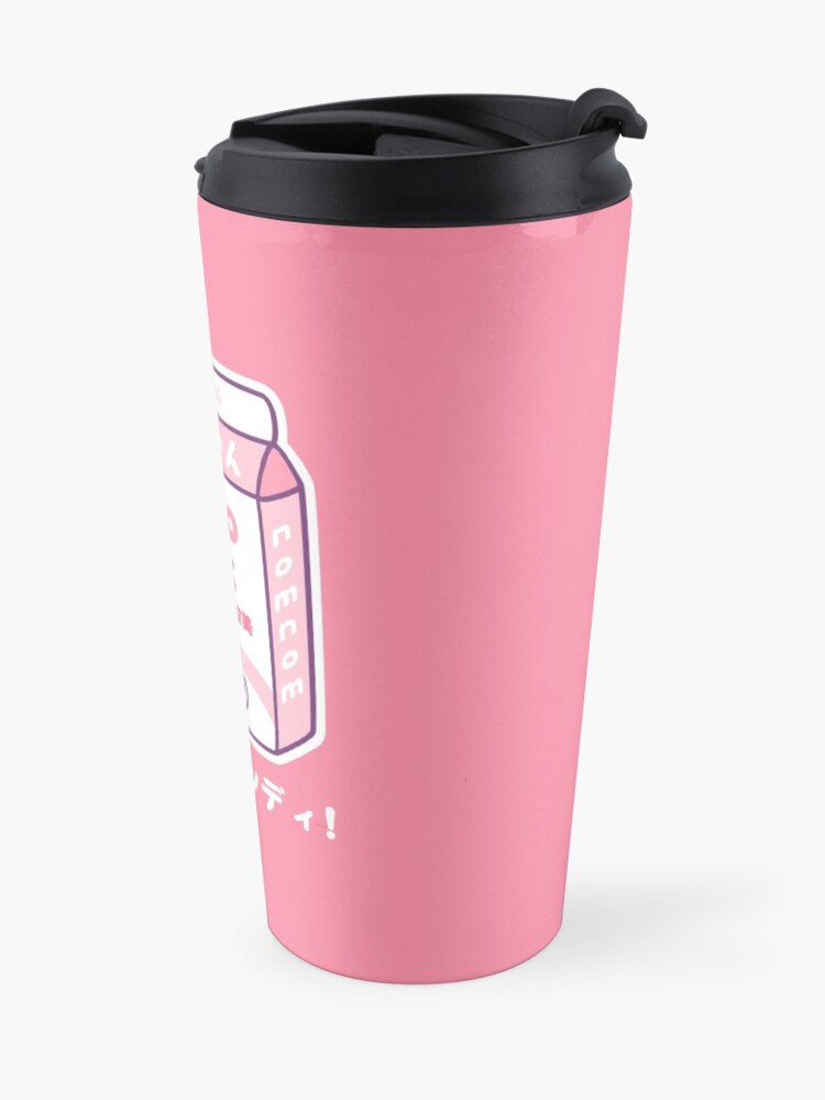 Alternate view of Japanese Cat Milk Travel Mug