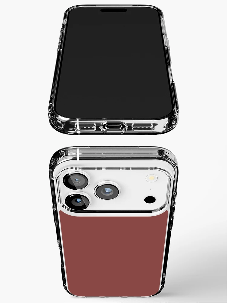 Thumbnail 3 of 5, iPhone Case, Solid Sable designed and sold by rootzero.