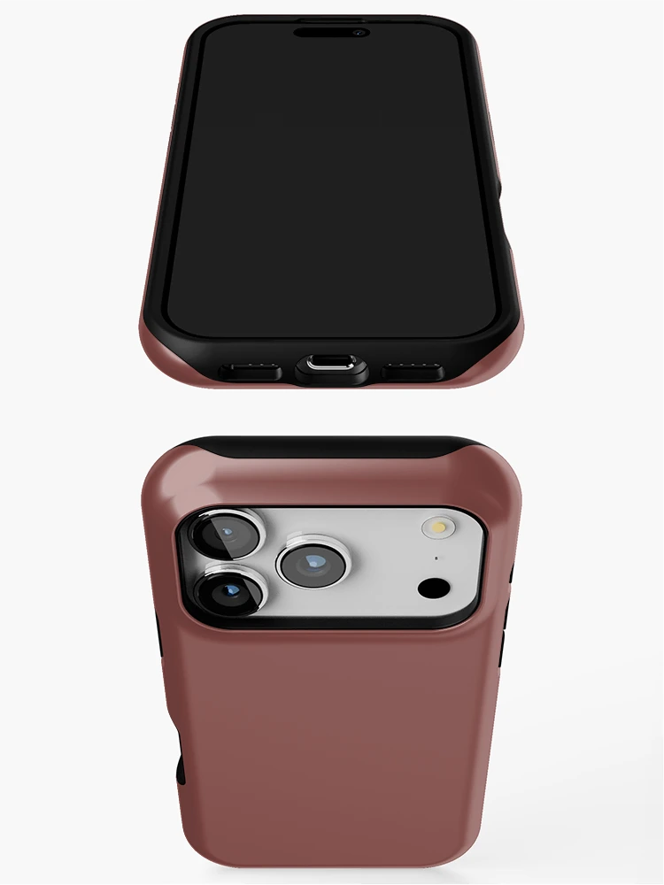 Thumbnail 3 of 4, iPhone Case, Solid Sable designed and sold by rootzero.