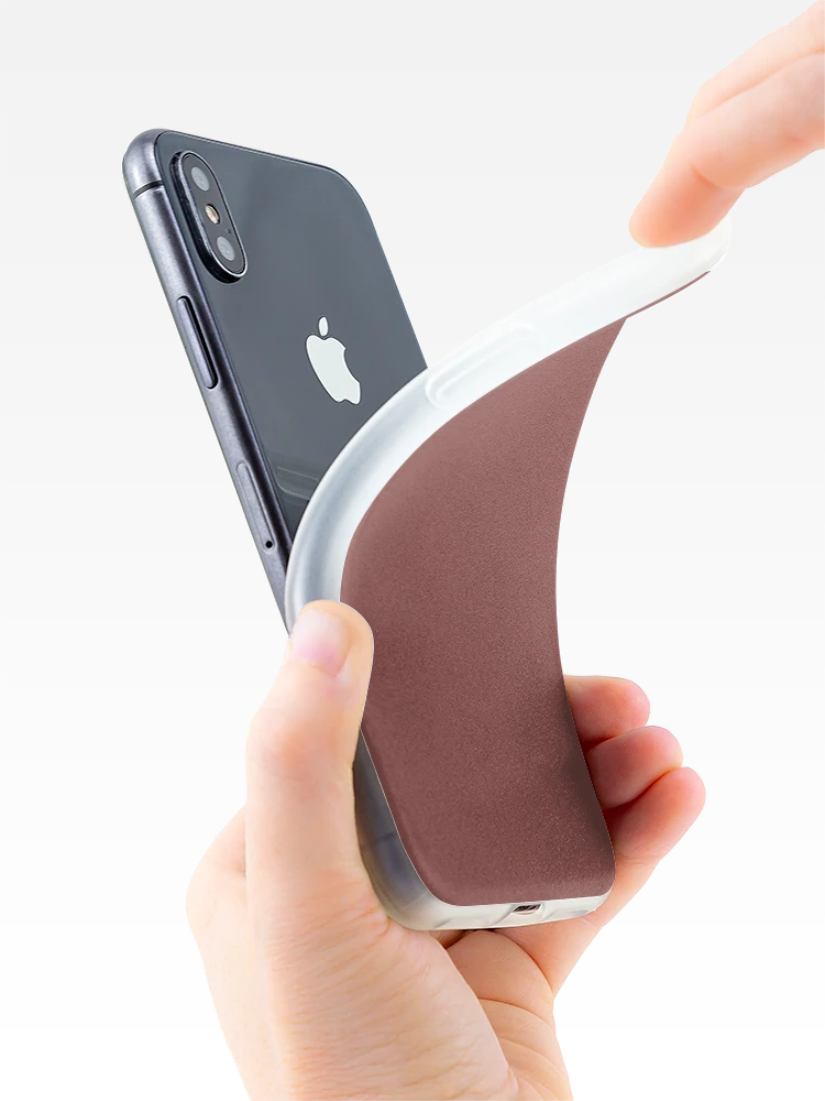 Thumbnail 4 of 5, iPhone Case, Solid Sable designed and sold by rootzero.