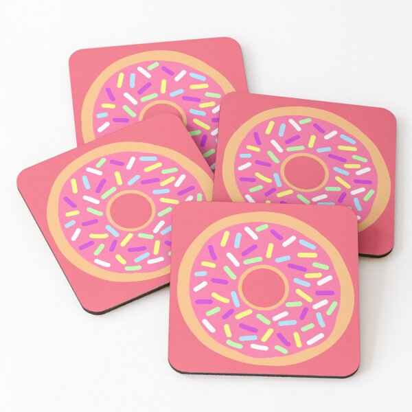 Item preview, Pink frosted donut designed and sold by charmednight.