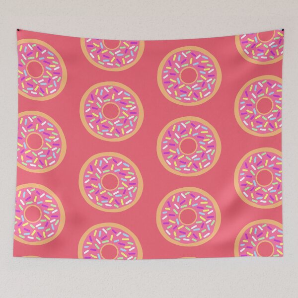 Item preview, Pink frosted donut designed and sold by charmednight.