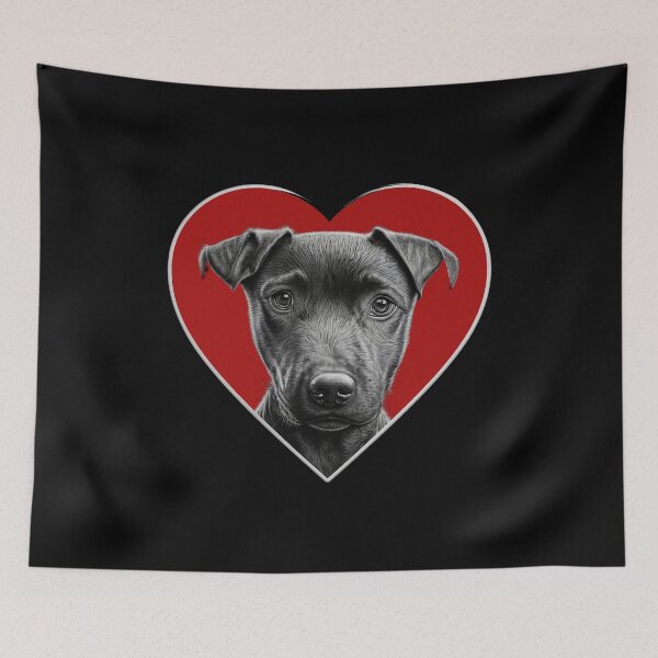 Item preview, Patterdale Terrier Puppy Love designed and sold by SparkleBrush.