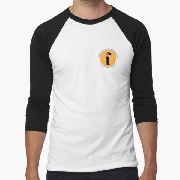 CCCBA Port Chicago Task Force Circular Logo Baseball ¾ Sleeve T-Shirt