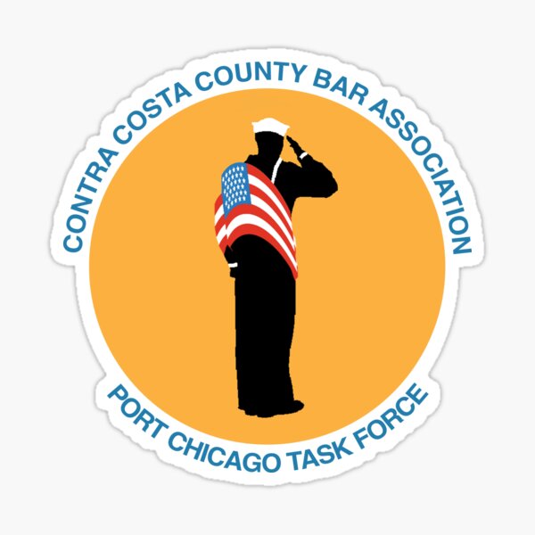 CCCBA Port Chicago Task Force Circular Logo Sticker