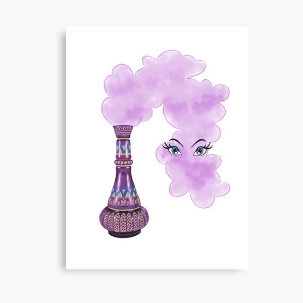 Item preview, I Dream of Jeannie - Jeannie Bottle with smoke and eyes designed and sold by JsmxCreations.