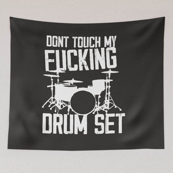 Item preview, DONT TOUCH MY DRUM SET designed and sold by CERANARTS.