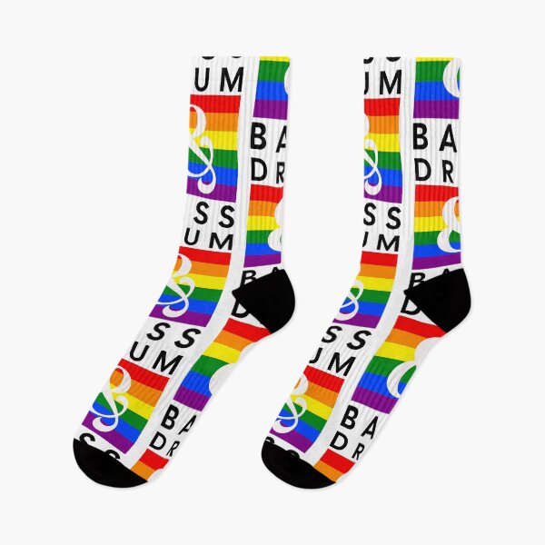 Artikelvorschau, DRUm & BASS - Regenbogenflagge (schwarz) entworfen und verkauft von Discothreadz.