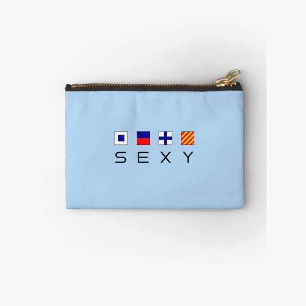 Item preview, Sexy Spelled in Nautical Maritime Flags Light-Color designed and sold by TinyStarAmerica.