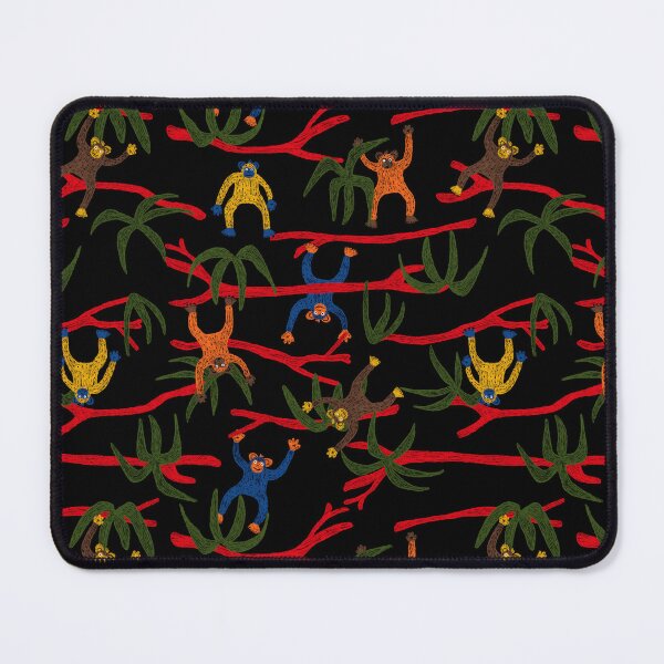 Item preview, Color monkey pattern designed and sold by BlackCatLab.