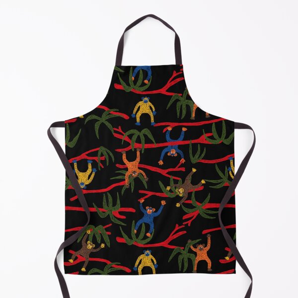 Item preview, Color monkey pattern designed and sold by BlackCatLab.