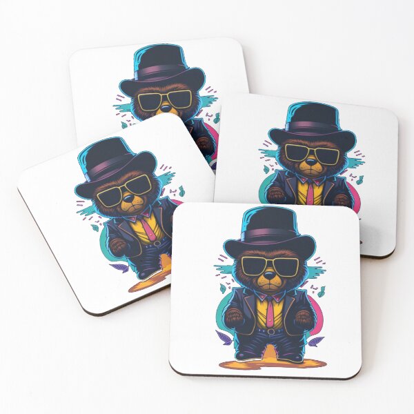 Item preview, Teddy Bear with a serious face designed and sold by Majkel & Majkel.