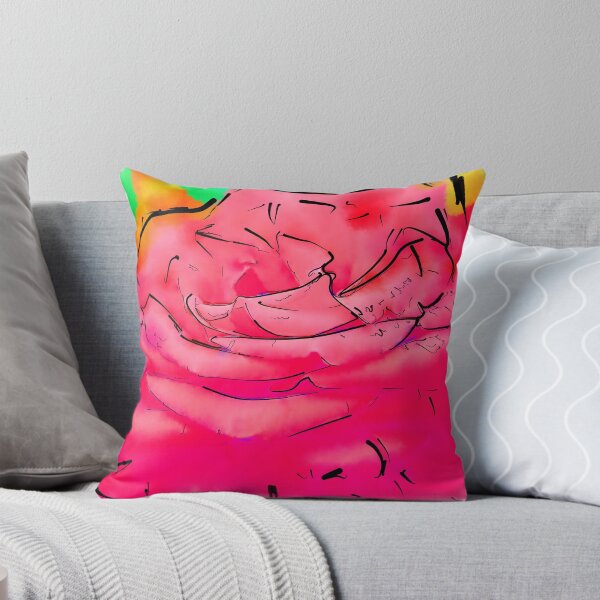 Item preview, Soft Red Rose Bloom In Abstract Watercolor designed and sold by KirtTisdale.