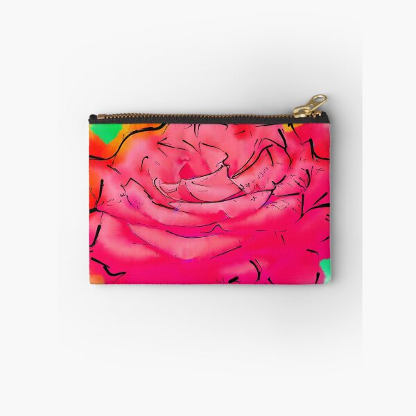 Item preview, Soft Red Rose Bloom In Abstract Watercolor designed and sold by KirtTisdale.