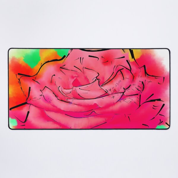 Item preview, Soft Red Rose Bloom In Abstract Watercolor designed and sold by KirtTisdale.
