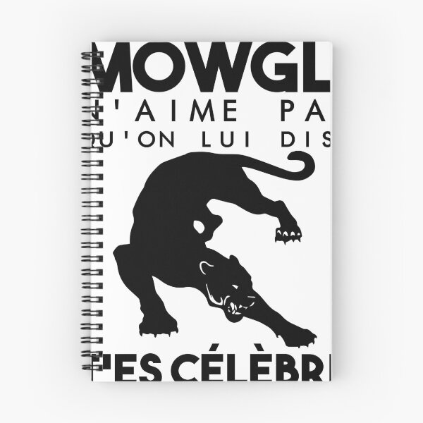 Item preview, Mowgli no le gusta que le digan que eres famoso designed and sold by redbubblejo.