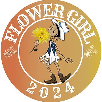 Flower Girl 2024 Sticker For Sale By AuburnQuailArt Redbubble   Raf,360x360,075,t,fafafa Ca443f4786 