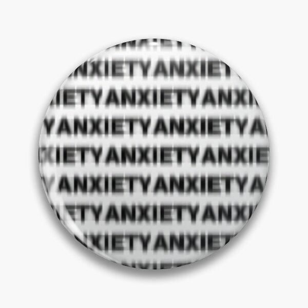 Item preview, anxiety pattern white background designed and sold by MirBer.