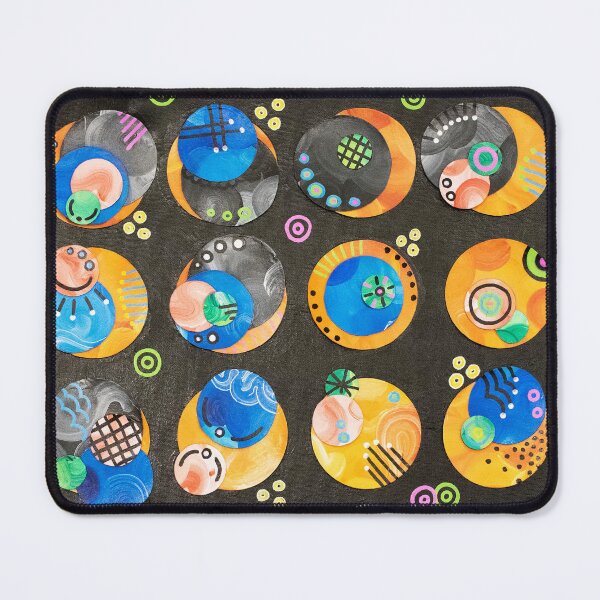Item preview, Psychedelic Circles designed and sold by CreativeDazeArt.