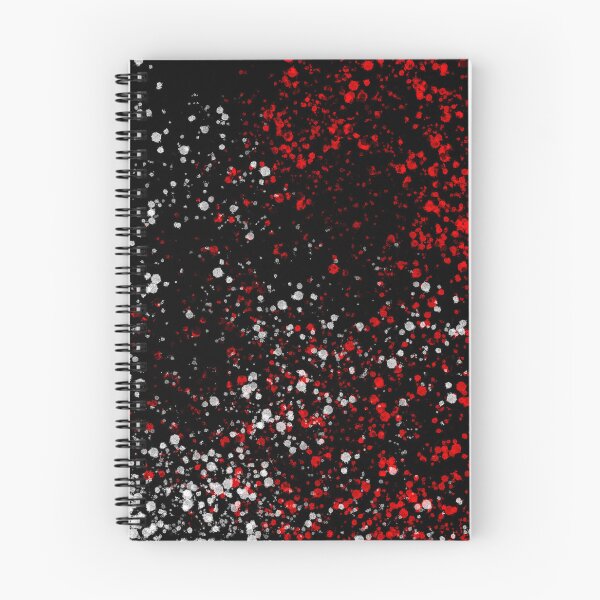 Item preview, Red Black white pointillism  designed and sold by mwebba2005.