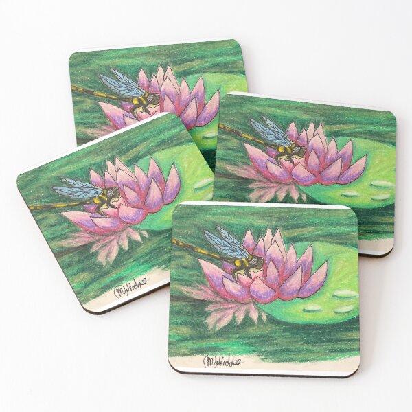 Item preview, Dragonfly on a lily pad designed and sold by VisualVisions23.