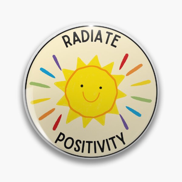 Item preview, Radiate Positivity Sticker designed and sold by andreatpwk.