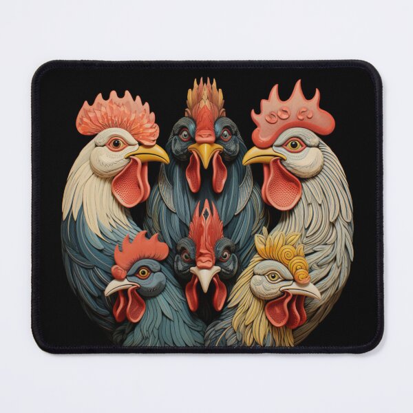 Item preview, Quirky Retro In My Crazy Chicken Lady Era | Vintage Poultry Lover Art designed and sold by The Whimsical Homestead.