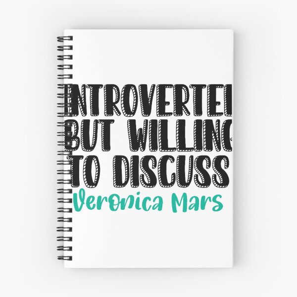 Artikelvorschau, Introvertiert, aber bereit, über Veronica Mars zu sprechen entworfen und verkauft von JuneHanley.