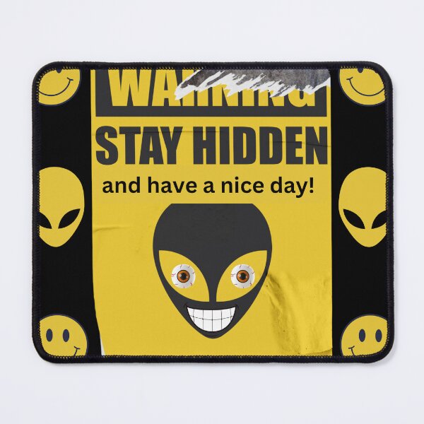 Item preview, Alien Warning Have a Nice Day designed and sold by Scotti Cohn.