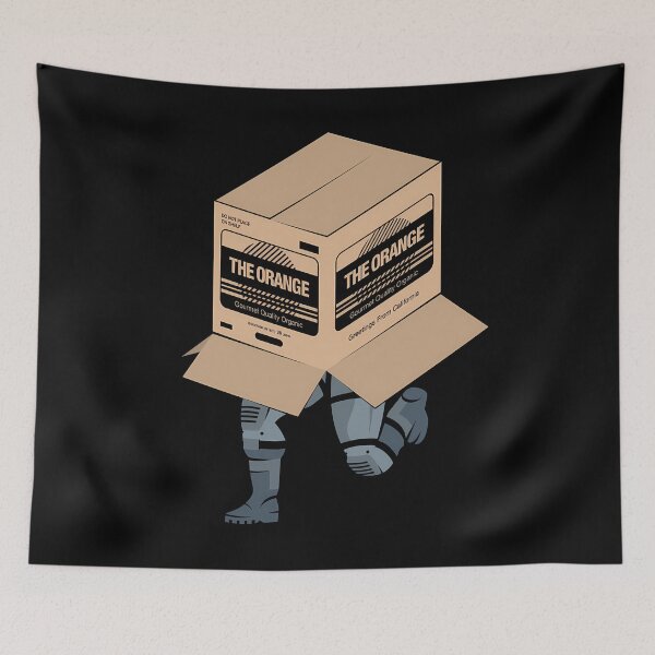 Item preview, Solid Snake Sneaking in Box - Metal Gear Solid  	 designed and sold by zpgtepzdh23.